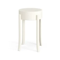 Taburete Avavick, Abedul-beige pink