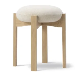 Taburete bajo Pioneer, Hallingdal 200 - roble lacado