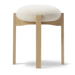 Taburete bajo Pioneer, Hallingdal 200 - roble lacado