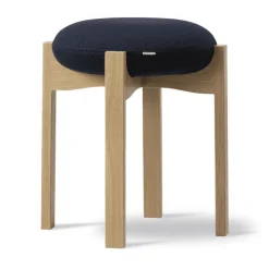 Taburete bajo Pioneer, Vidar 786 - roble lacado