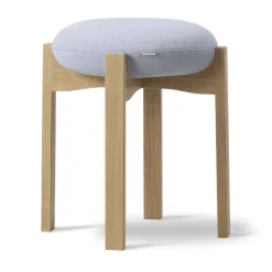 Taburete bajo Pioneer, Vidar 723 - roble lacado