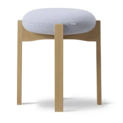 Taburete bajo Pioneer, Vidar 723 - roble lacado