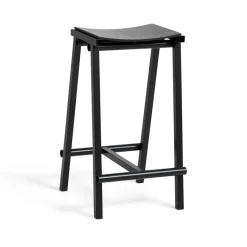 Taburete bajo Taburete 8, 65 cm, Negro