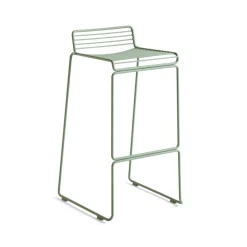 Taburete bar Hee High barstol 75 cm, Fall green