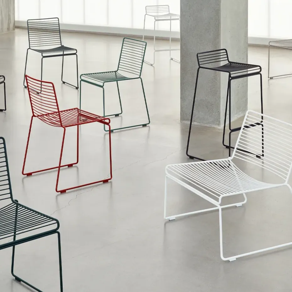 Taburete bar Hee Low barstol, White