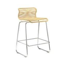 Taburete bar Panton One kitchen, Vincent, acero inoxidable