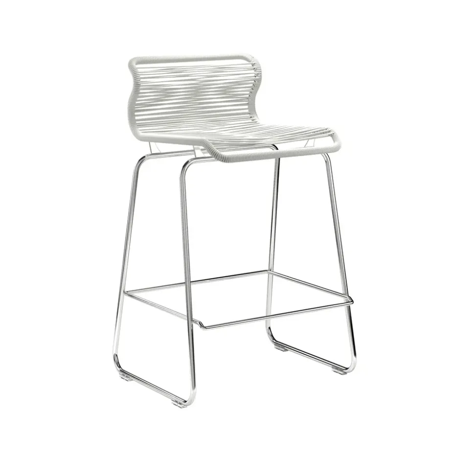 Taburete bar Panton One kitchen, Duke, acero inoxidable