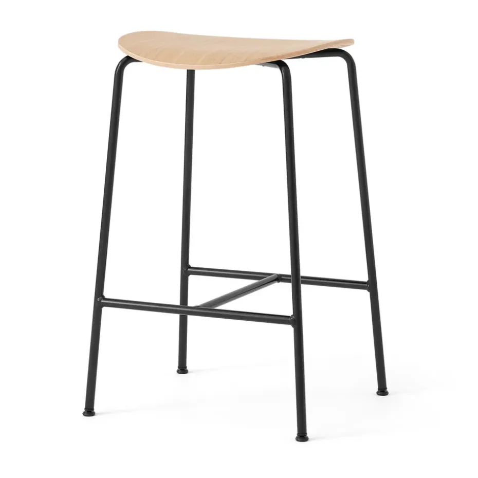 Taburete bar Pavilion AV37 68 cm, Black-lacquered oak