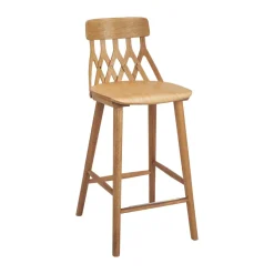 Taburete bar Y5 63 cm, Roble aceitado
