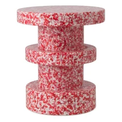 Taburete Bit Stack, Rojo