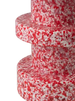 Taburete Bit Stack, Rojo