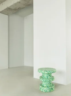 Taburete Bit Stack, Verde