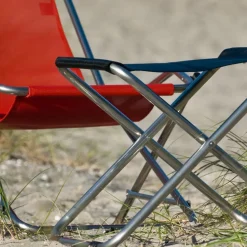 Taburete Chico, Sage green, estructura de aluminio