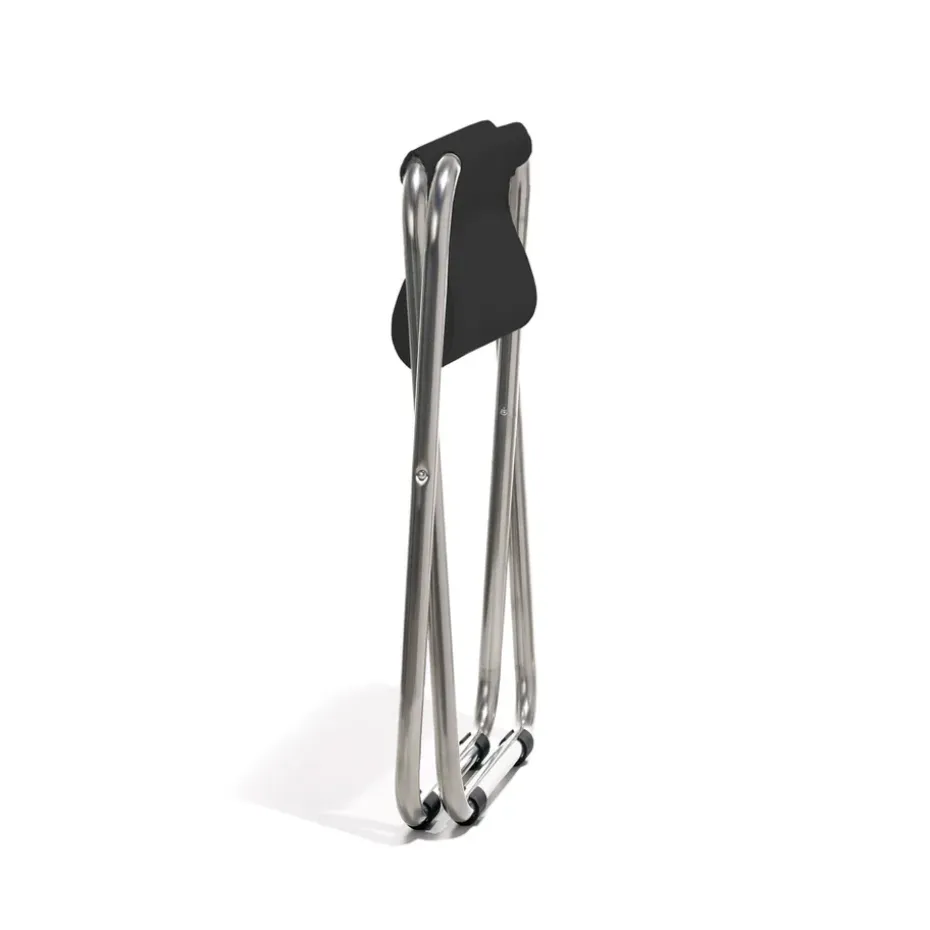 Taburete Chico, Sage green, estructura de aluminio