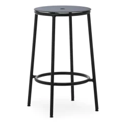 Taburete Circa 65 cm, Aluminio negro