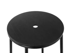 Taburete Circa 45 cm, Roble negro