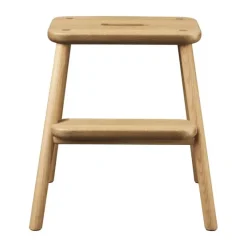 Taburete con escalón J180 Sønderup, Oak nature oiled