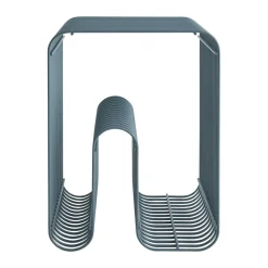 Taburete Curva, Dusty blue