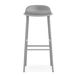 Taburete de bar con patas de metal Form 75 cm, gris