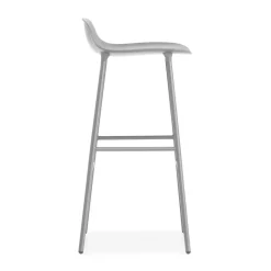 Taburete de bar con patas de metal Form 75 cm, gris