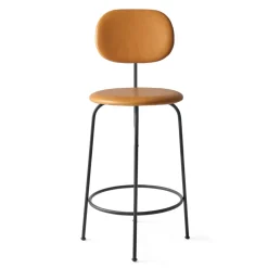 Taburete de bar con tapizado de cuero 63,5 cm, Dakar 0250