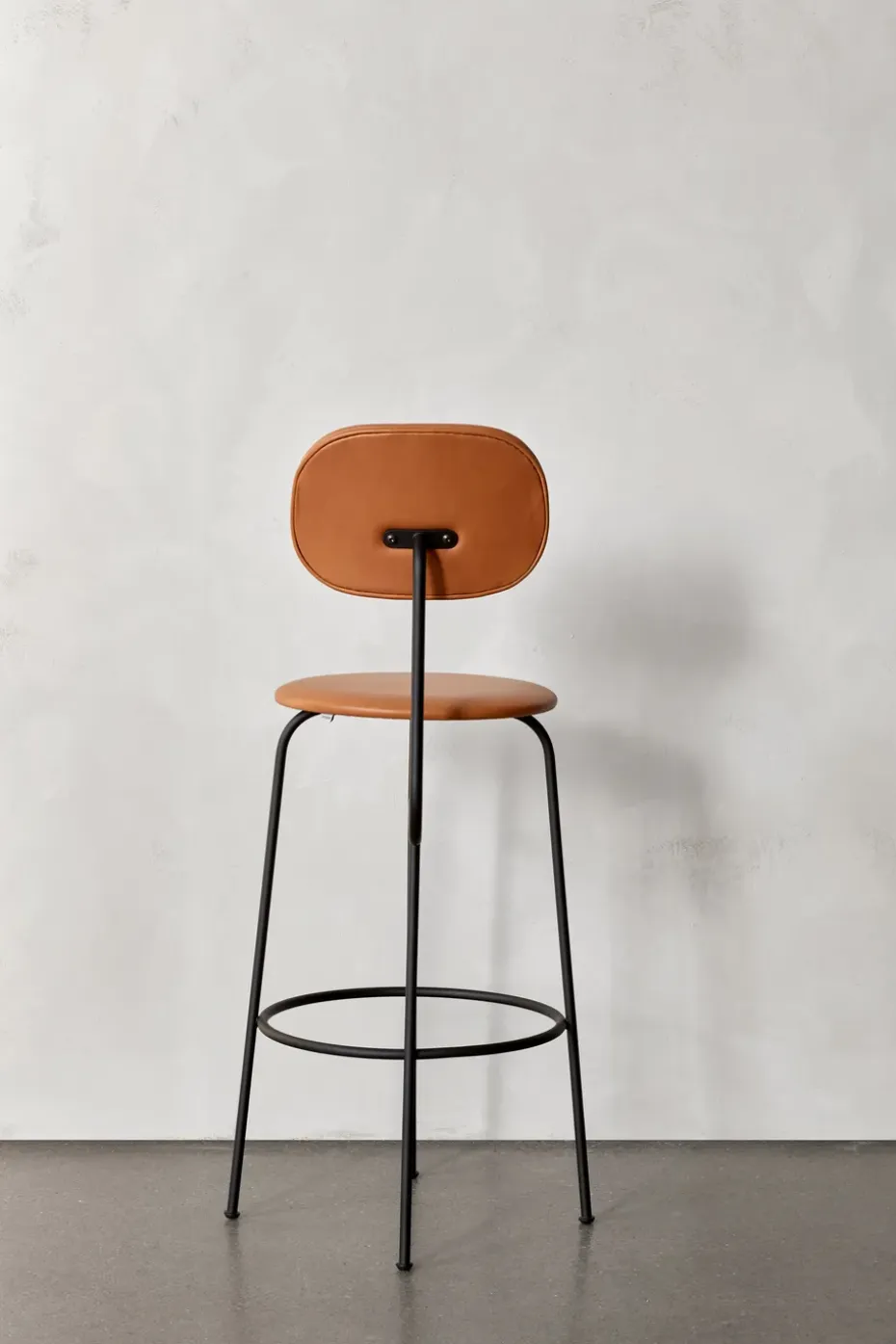 Taburete de bar con tapizado de cuero 63,5 cm, Dakar 0250