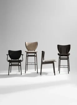 Taburete de bar Elephant, Negro, 75 cm