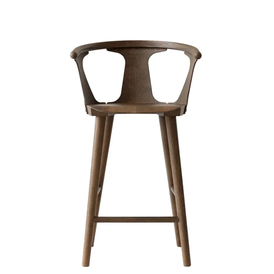 Taburete de bar In Between SK7, Roble barnizado ahumado
