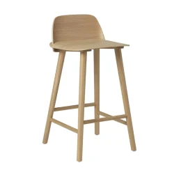 Taburete de bar Nerd 65 cm, roble
