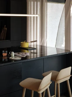 Taburete de bar Nerd 65 cm, roble