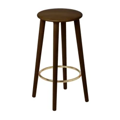 Taburete de bar The Socialite Counter 67,5 cm, Dark oak