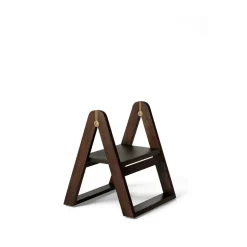 Taburete escalera Reech, Fresno oscuro