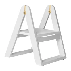 Taburete escalera Reech, White