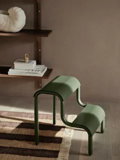 Taburete escalera Up, Forest Green