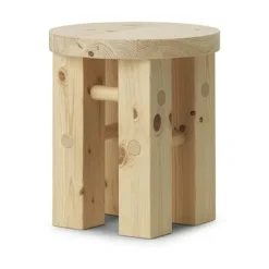 Taburete Fyr 45 cm, Pine