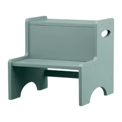 Taburete infantil Step Up, Verde oliva