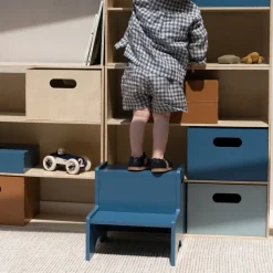 Taburete infantil Step Up, Azul