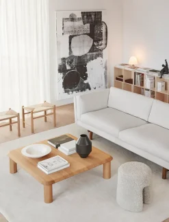 Taburete J16, Natural - roble encerado