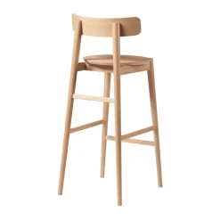 Taburete J184 Øst 75 cm, Oak nature lacquered