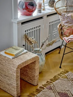 Taburete Kien 43x42x45 cm, Jacinto de agua