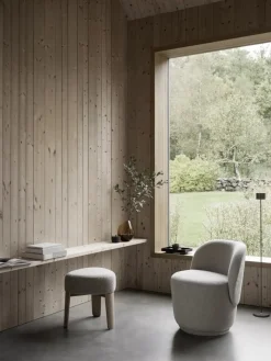 Taburete Kuon Ø47x45 cm, Socia desert