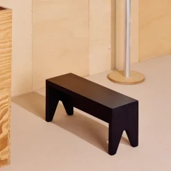 Taburete Manolito Long, Black, 60 cm