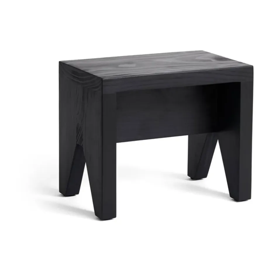 Taburete Manolito Short, Black, 30 cm