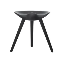 Taburete ML42 48 cm, Haya teñida de negro