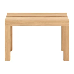 Taburete Moebe Peg pequeño 35x27,5x22 cm, Roble