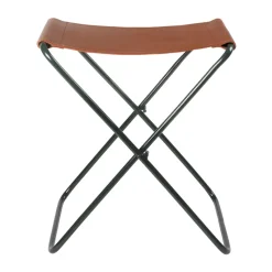 Taburete Nola cuero, Forest green