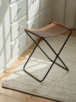 Taburete Nola cuero, Forest green