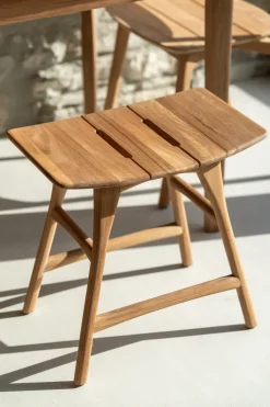 Taburete Osso outdoor, Teak 50 cm
