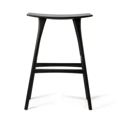 Taburete Osso 80x57 cm, Black