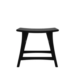 Taburete Osso 48x50 cm, Oak black